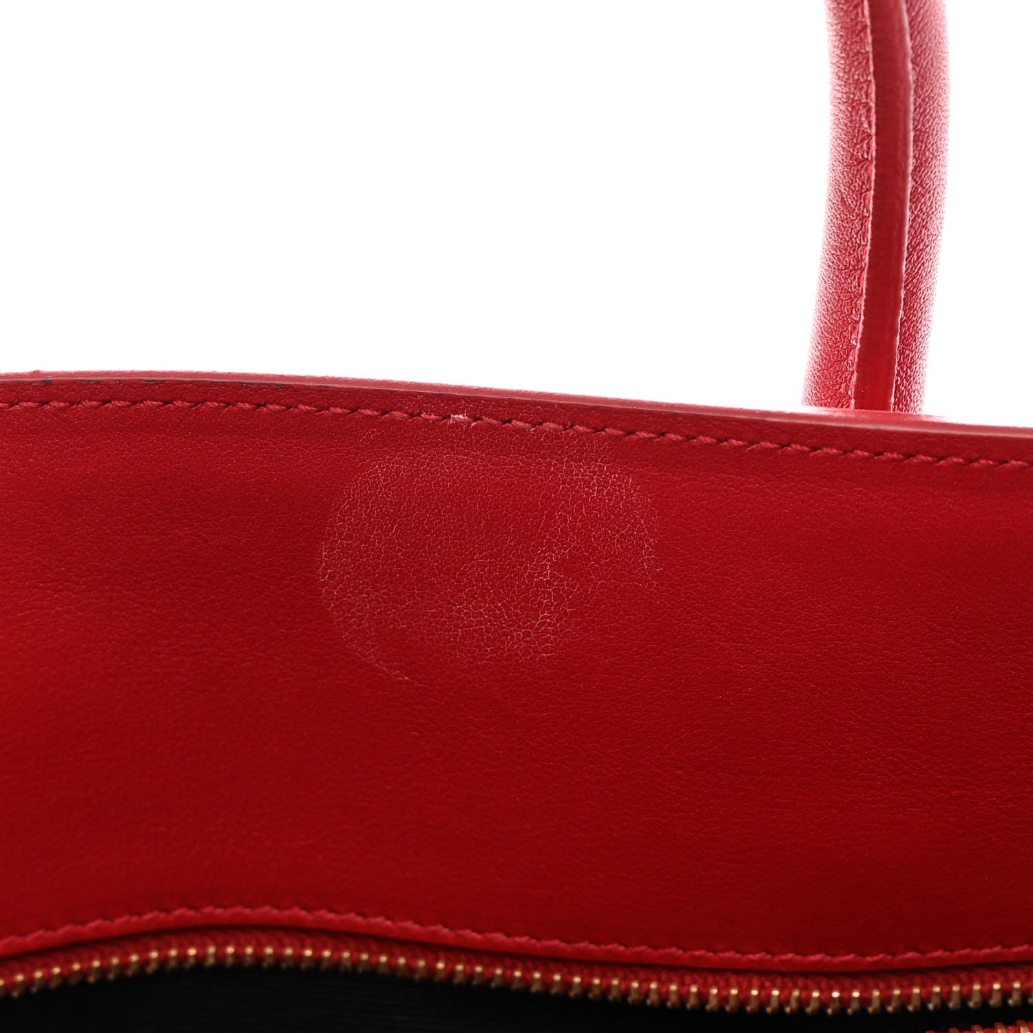 Saint Laurent Calfskin Small Sac De Jour Lipstick Red 13 of 19