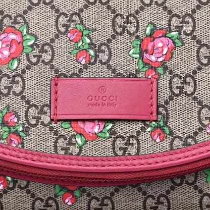 Gucci GG Supreme Monogram Rose Bud Diaper Bag Pink 9 of 15