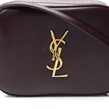 Saint Laurent Grain De Poudre Small Classic Monogram Camera Bag Burgundy 10 of 10
