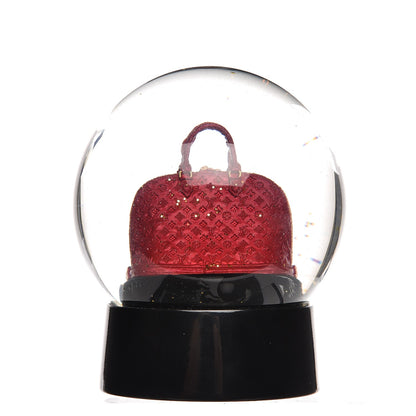 Louis Vuitton Alma Snow Globe Boule A Neige Rouge 2 of 5