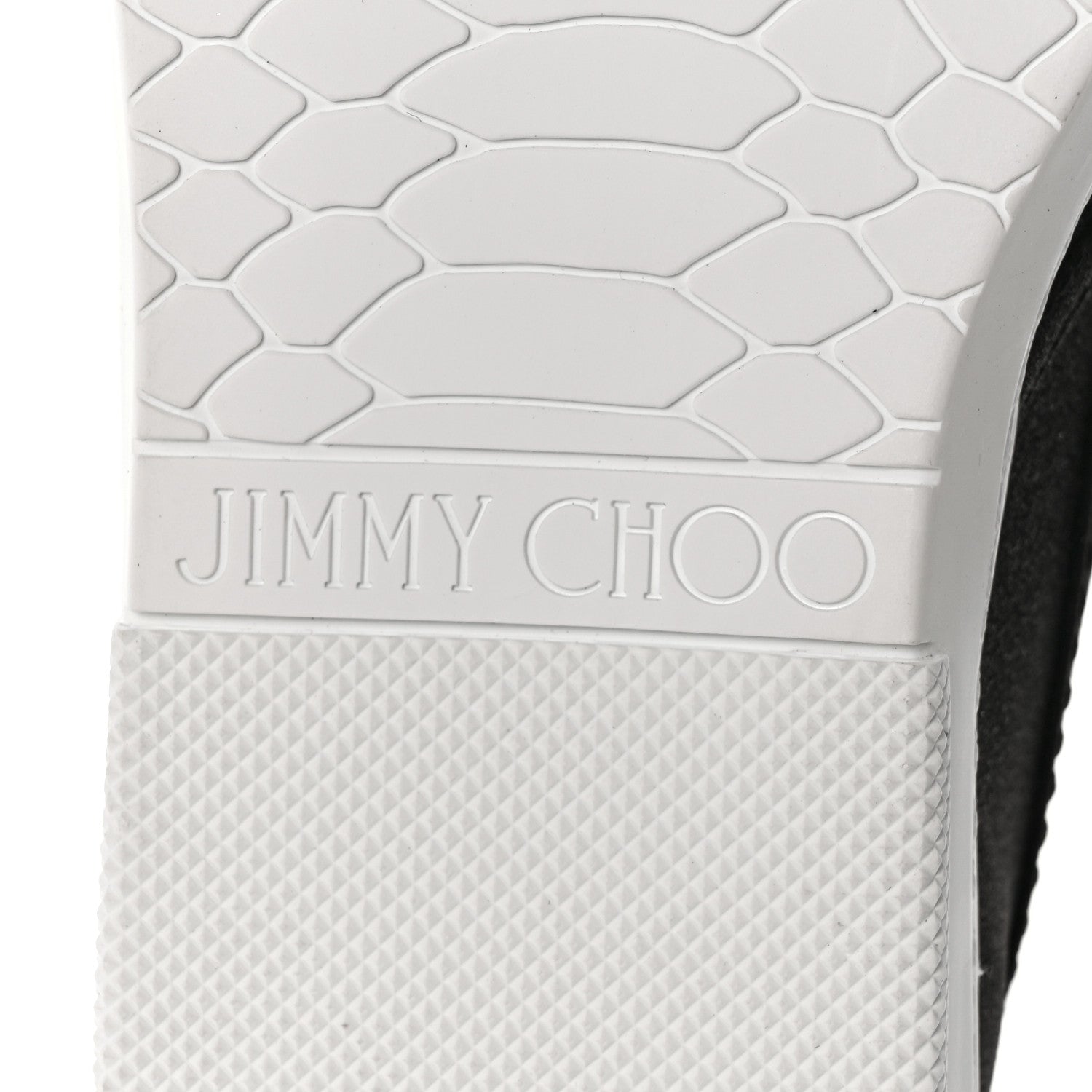 Jimmy Choo Fine Glitter Suede Mens Grove Sneakers 40 Black 6 of 8