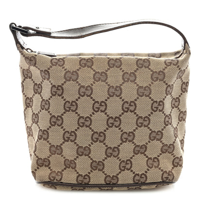 Gucci Monogram GG Pochette shoulder Bag Brown 1 of 9
