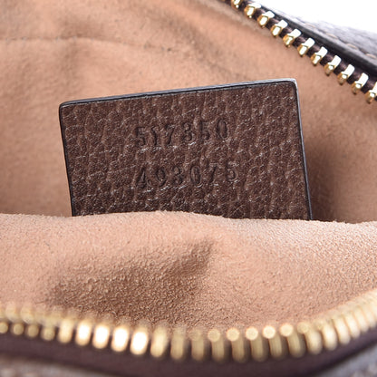 Gucci GG Supreme Monogram Web Mini Ophidia Shoulder Bag Brown 7 of 8