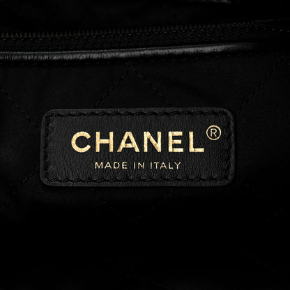 Chanel Shiny Calfskin Quilted Chanel 22 Backpack Black 6 of 12