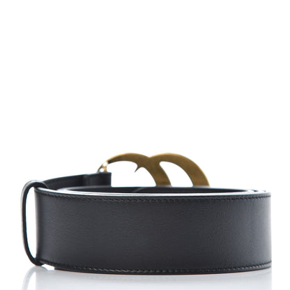 Gucci Calfskin Double G 40mm Belt 85 34 Black 3 of 8
