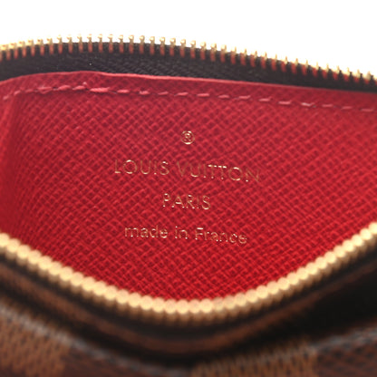 Louis Vuitton Damier Ebene Recto Verso Card Holder Red 6 of 6