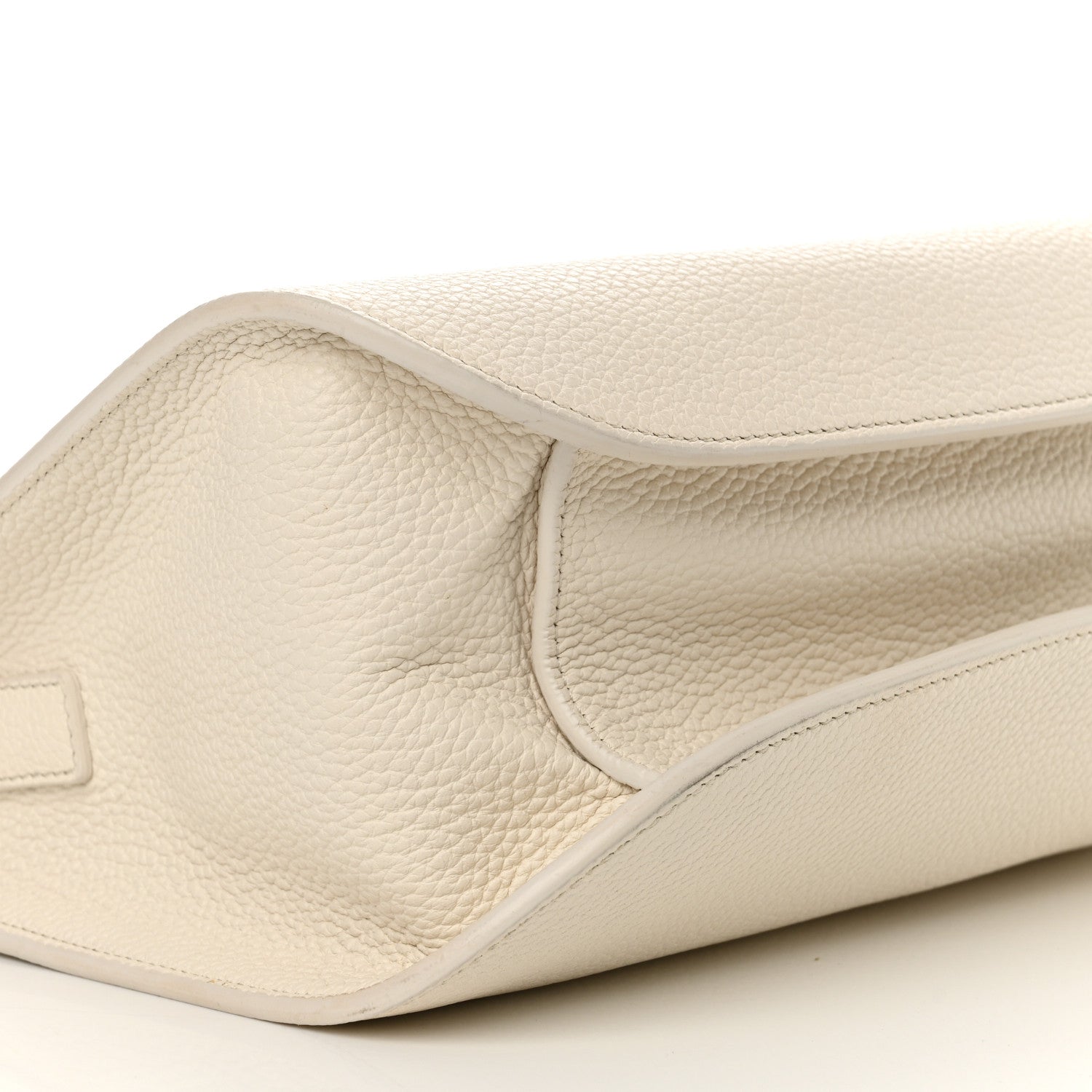 Tom Ford Grained Calfskin Large T Clasp Tara Crossbody Bag White 9 of 13