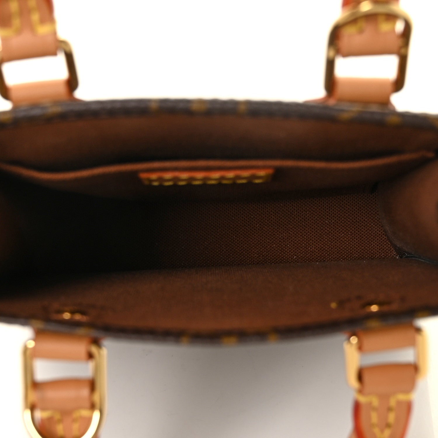 Louis Vuitton Monogram Petit Sac Plat 5 of 8
