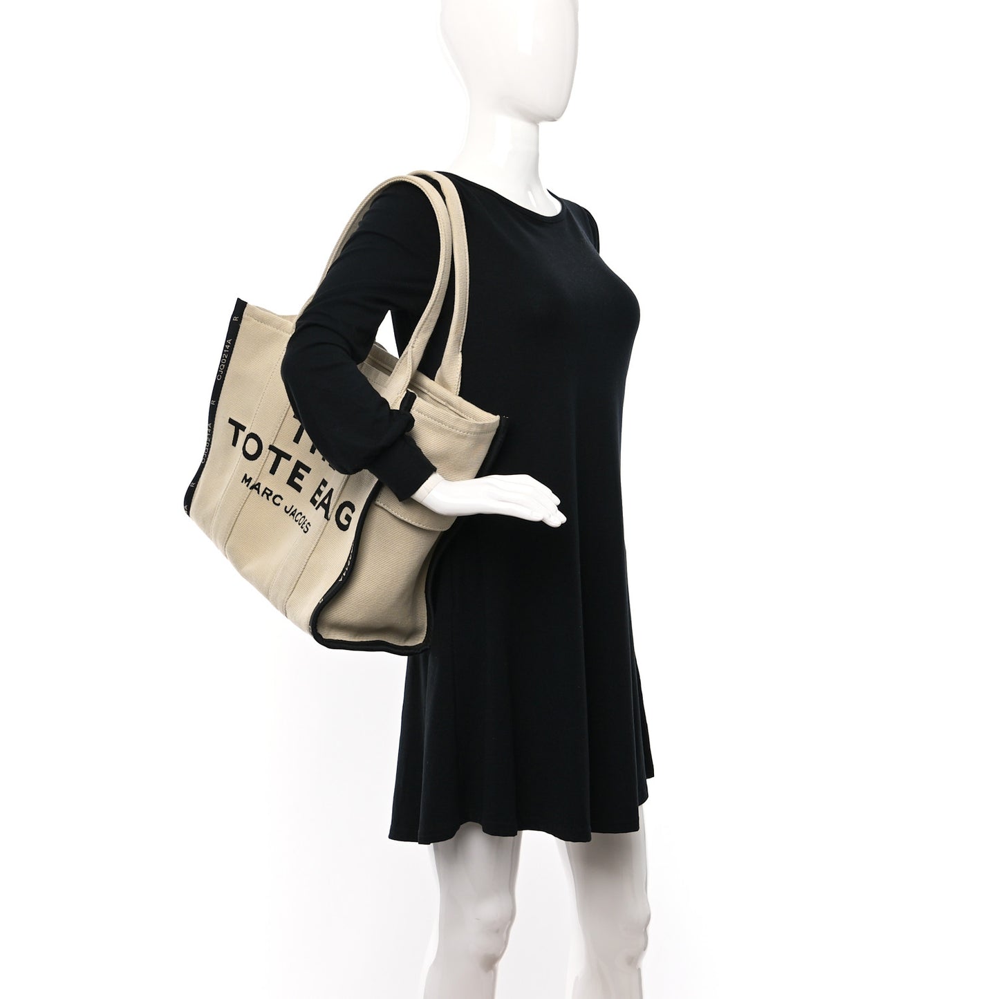 Jacquard Large The Traveler Tote Bag Warm Sand