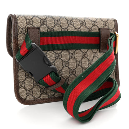 Gucci GG Supreme Monogram Neo Vintage Web Belt Bag Brown 3 of 10