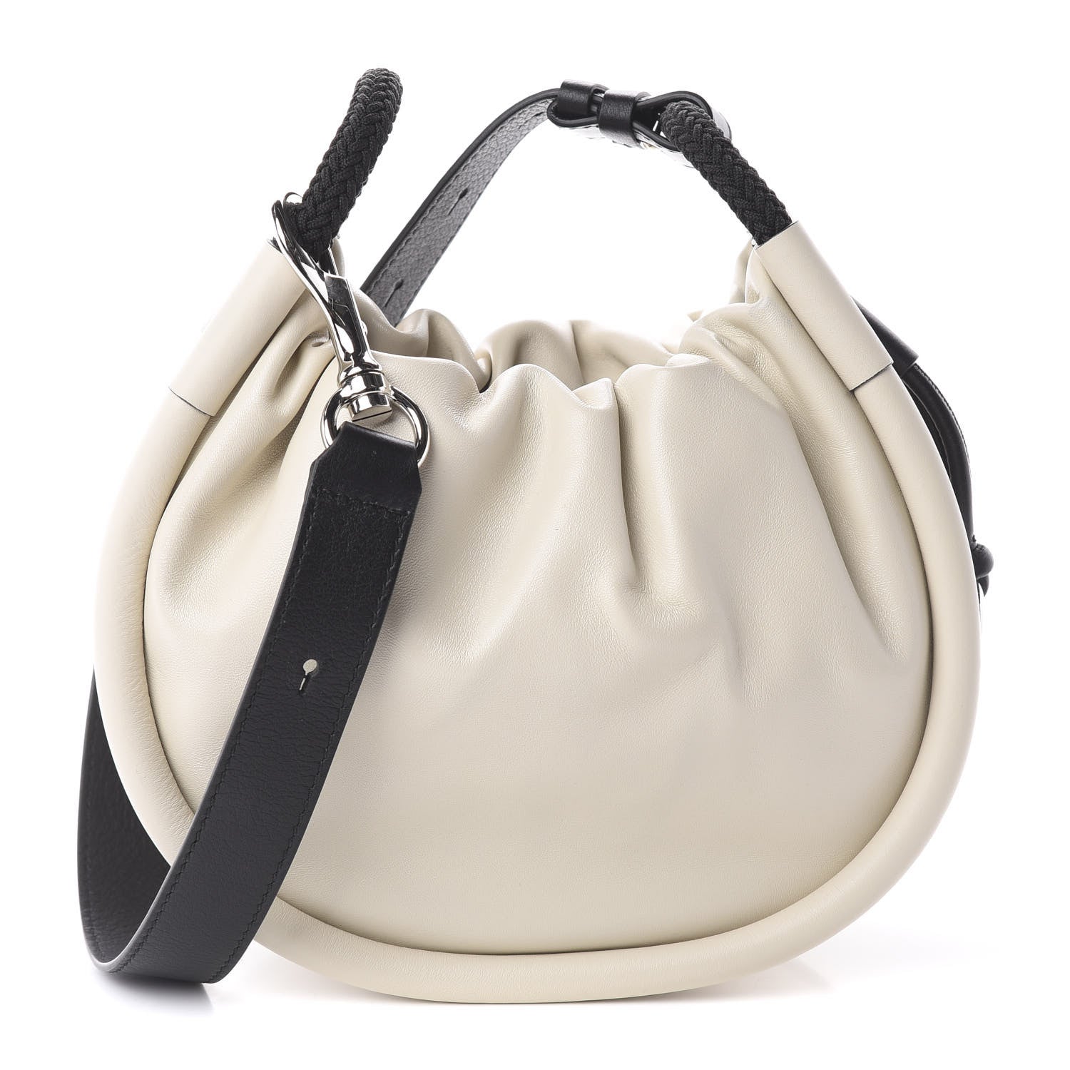 Proenza Schouler Lambskin Calfskin Small Canteen Clay 1 of 8