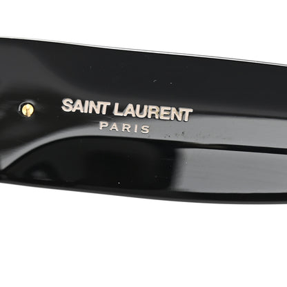Saint Laurent Acetate Cateye Sunglasses SL M95 F Black 5 of 8