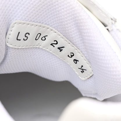 Christian Dior Calfskin Suede Dior Star Ors Platform Sneakers White Black 36.5 White Black 9 of 10