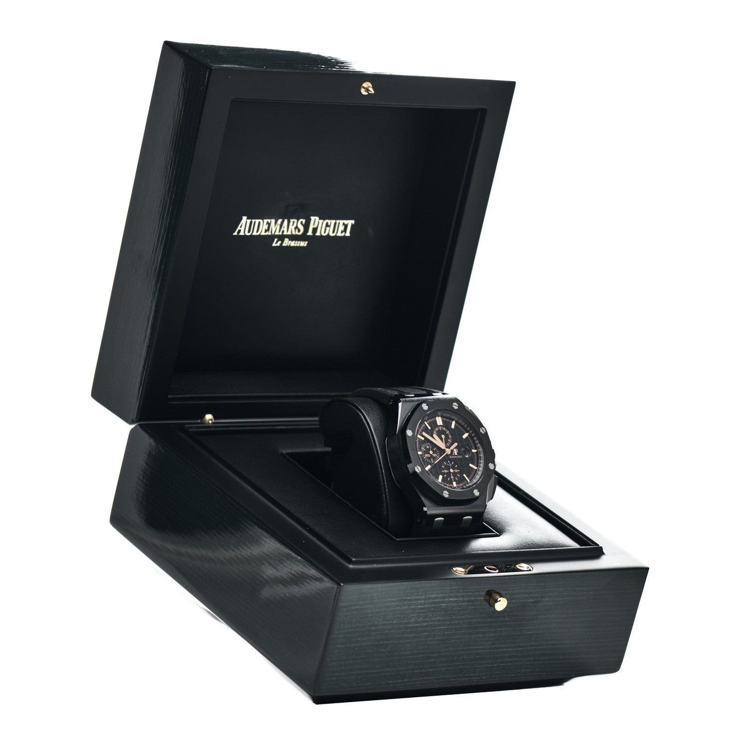 Audemars Piguet Ceramic Titanium 44mm Royal Oak Offshore Chronograph Automatic Watch Black 26405CE.OO.A00CA.02 5 of 5