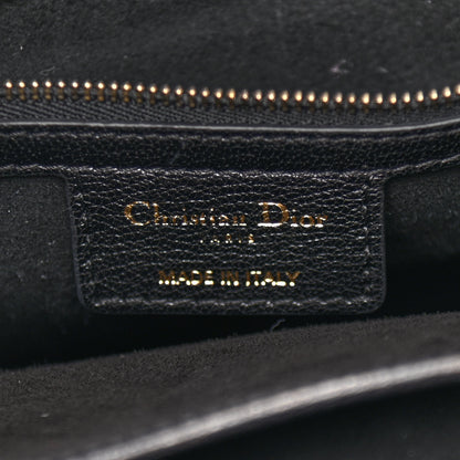 Christian Dior Goatskin DIORANGELES Tote Black 6 of 11