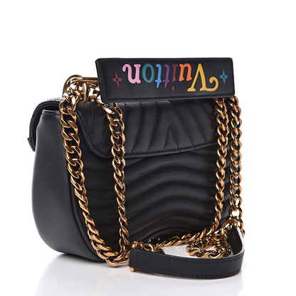Louis Vuitton Calfskin New Wave Chain PM Black 3 of 12