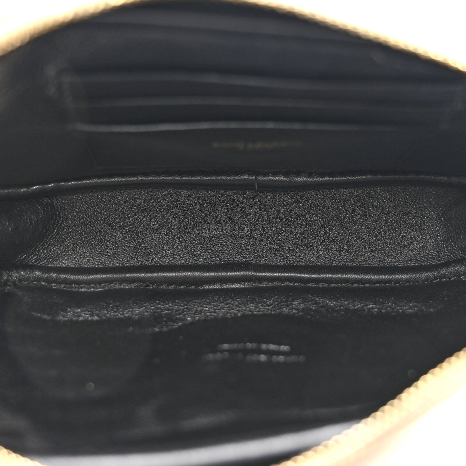Saint Laurent Grain De Poudre Matelasse Monogram Mini Lou Camera Bag Dark Beige 5 of 11