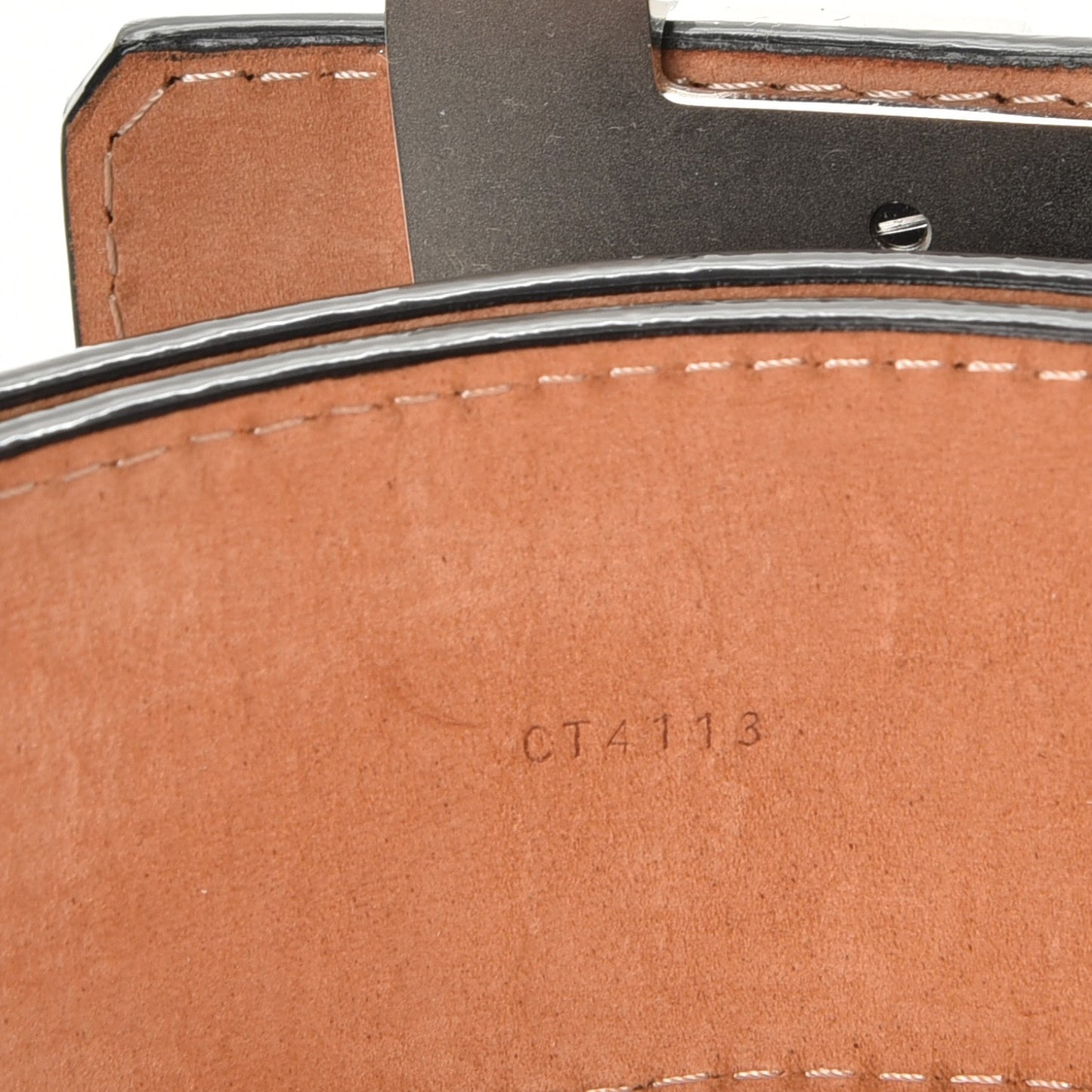 Epi Electric 40mm LV Initiales Belt 90 36 Black
