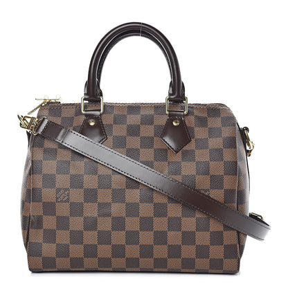 Louis Vuitton Damier Ebene Speedy Bandouliere 25 1 of 8