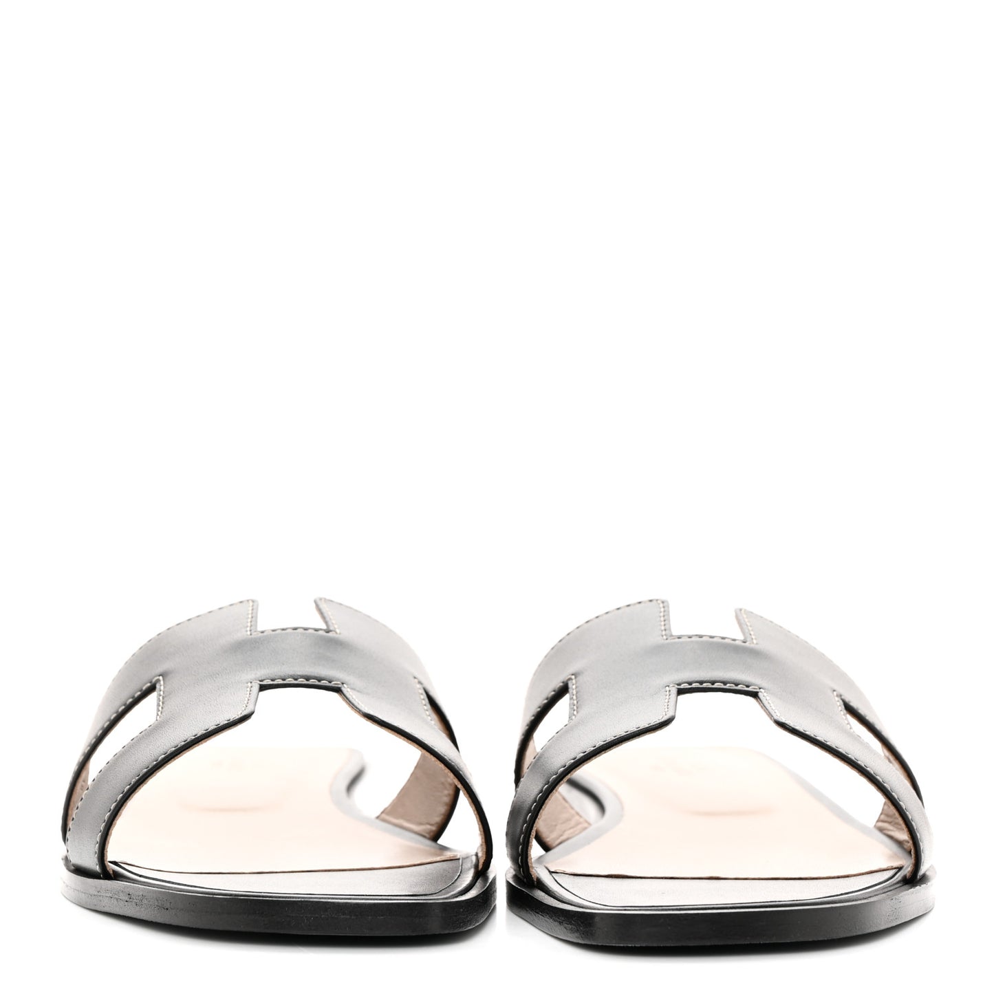 Box Calfskin Oran Sandals 40.5 Black