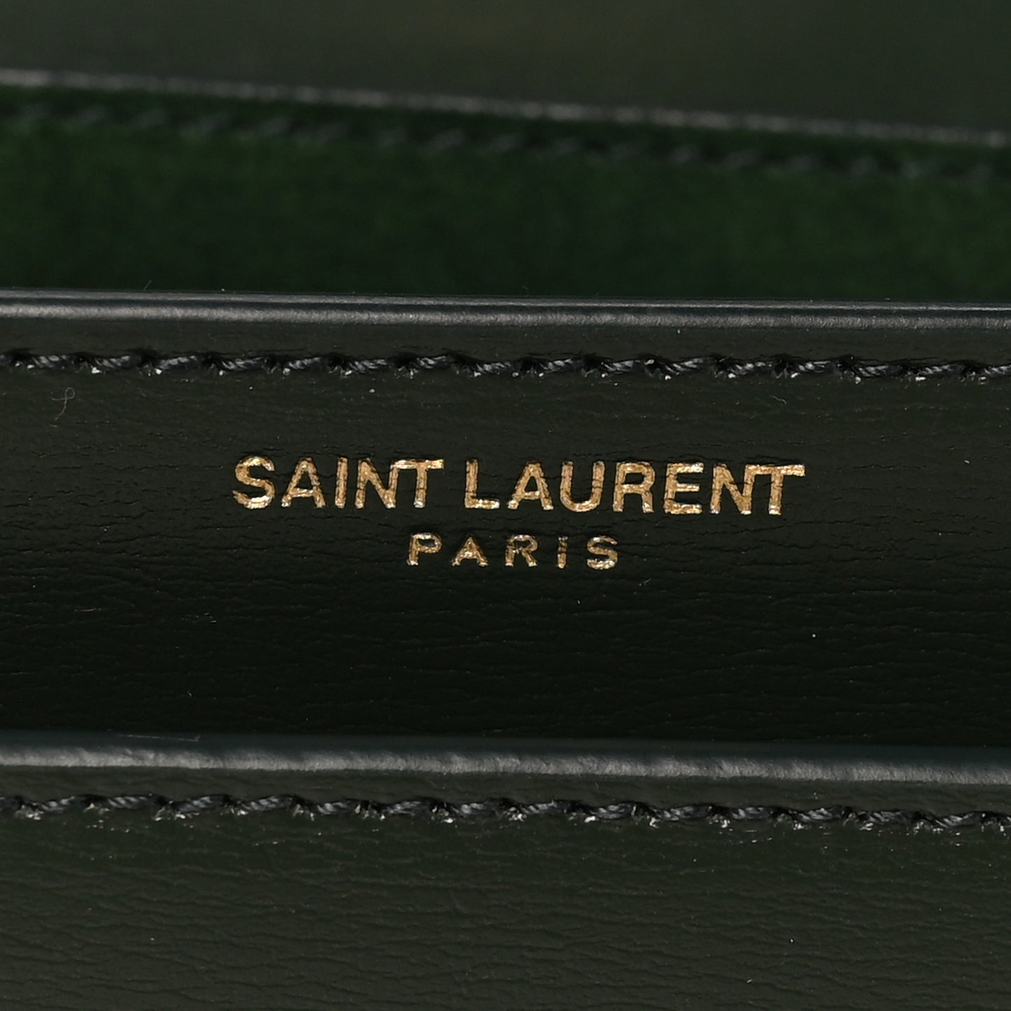 Calfskin Medium Monogram Sunset New Vert Fonce