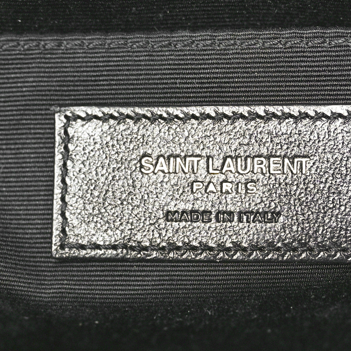 Calfskin Matelasse Monogram Lou Camera Bag Black