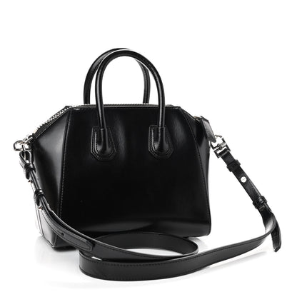 Givenchy Shiny Lord Calfskin Mini Antigona Black 3 of 10