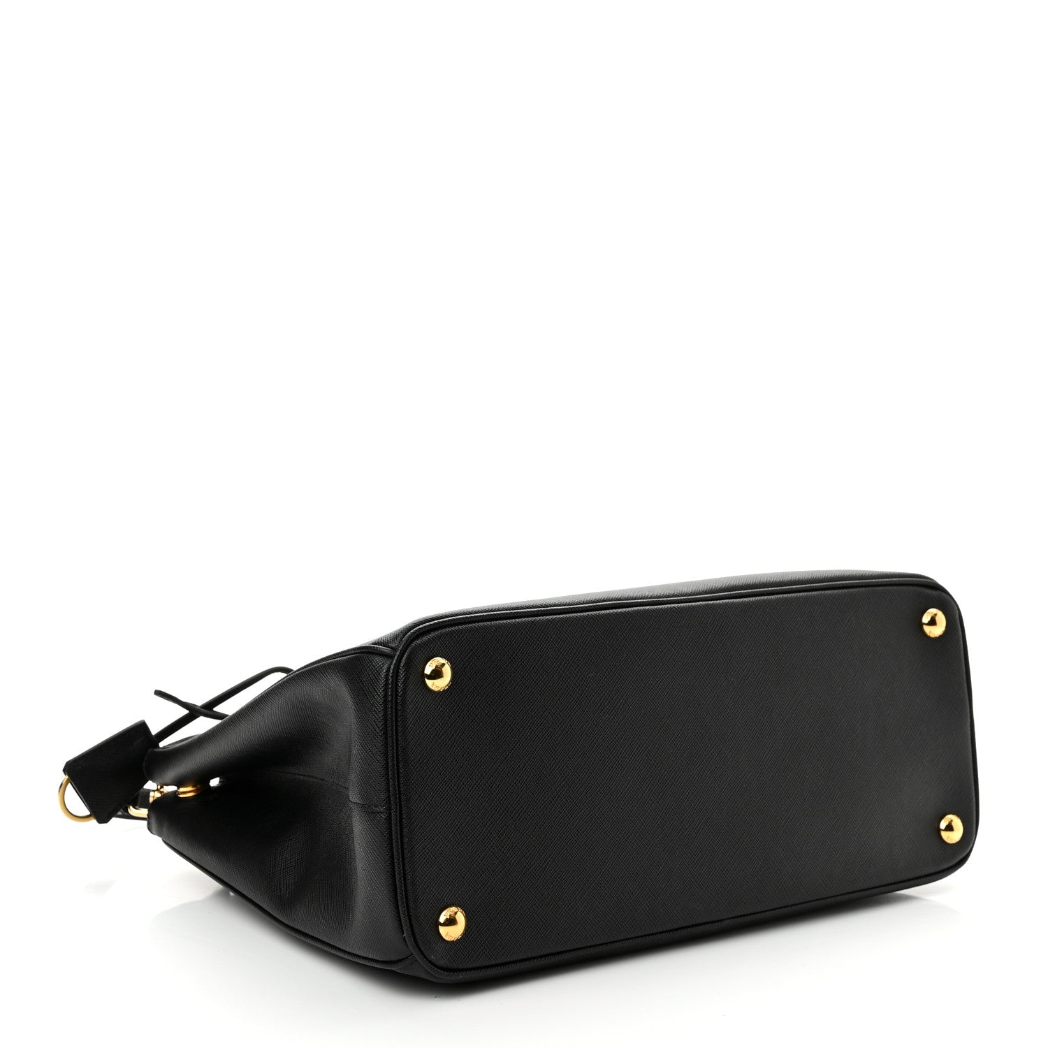 Prada Saffiano Medium Galleria Double Zip Tote Black 4 of 9