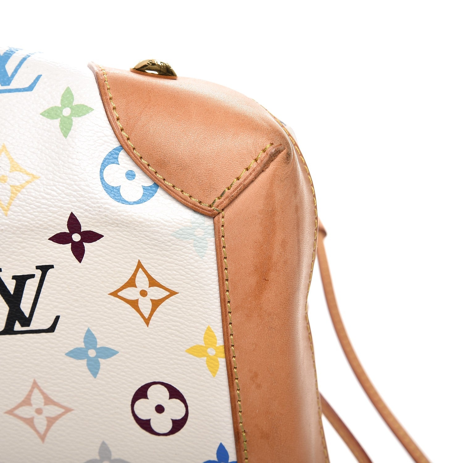 Louis Vuitton Monogram Multicolor Ursula White 13 of 15