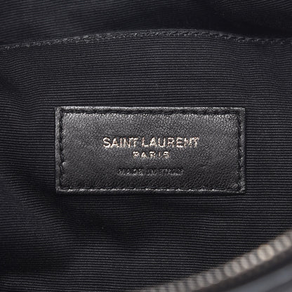 Saint Laurent Calfskin Monogram Belt Bag Black 6 of 10