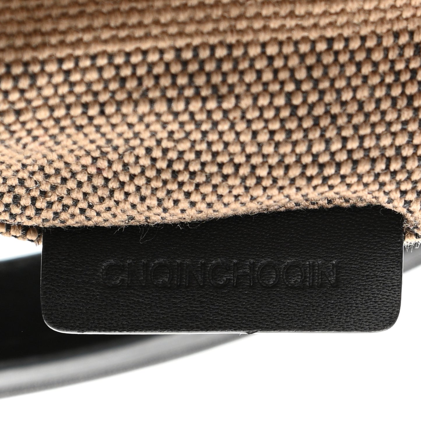 Canvas Mega Check Medium Ashby Hobo Black