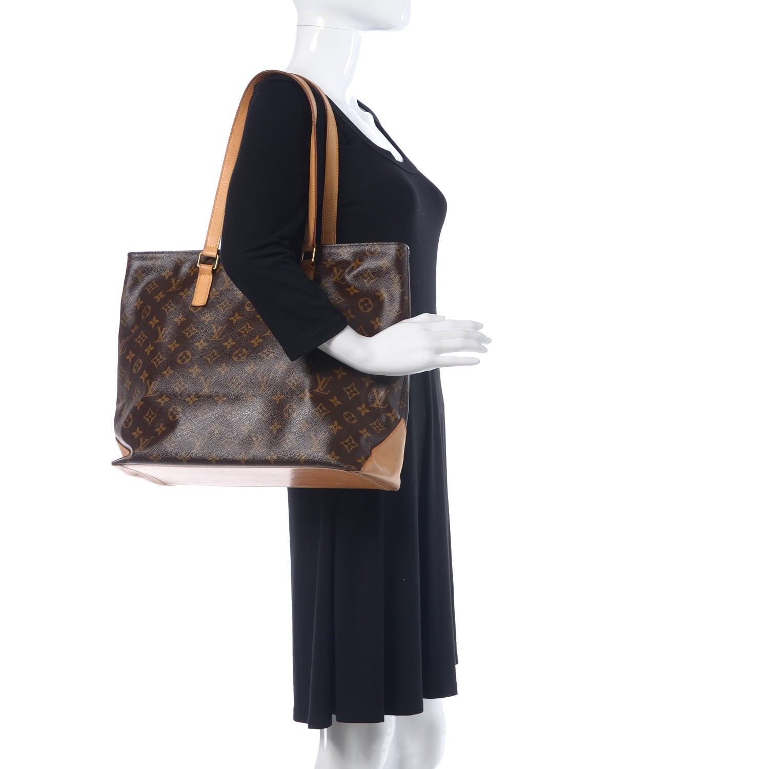 Louis Vuitton Monogram Cabas Mezzo 2 of 10
