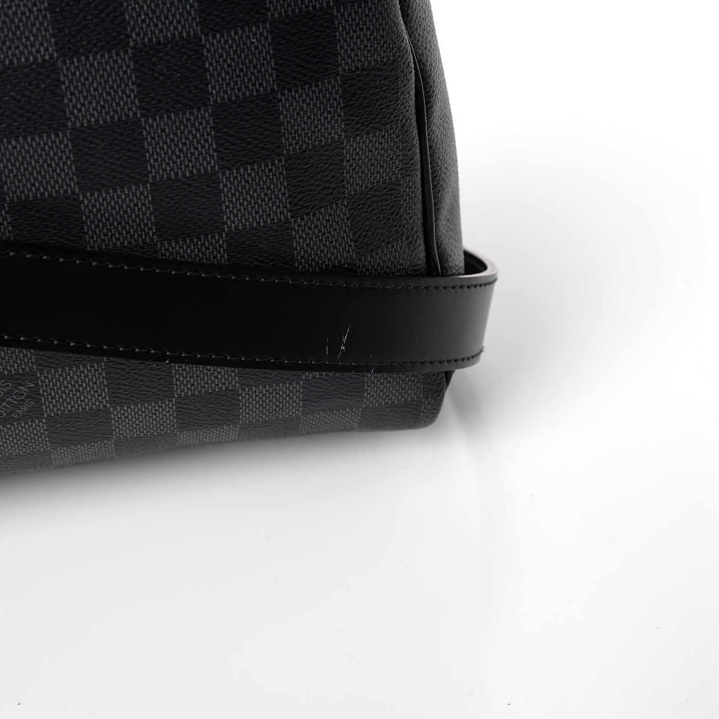 Damier Graphite Keepall Bandouliere 55
