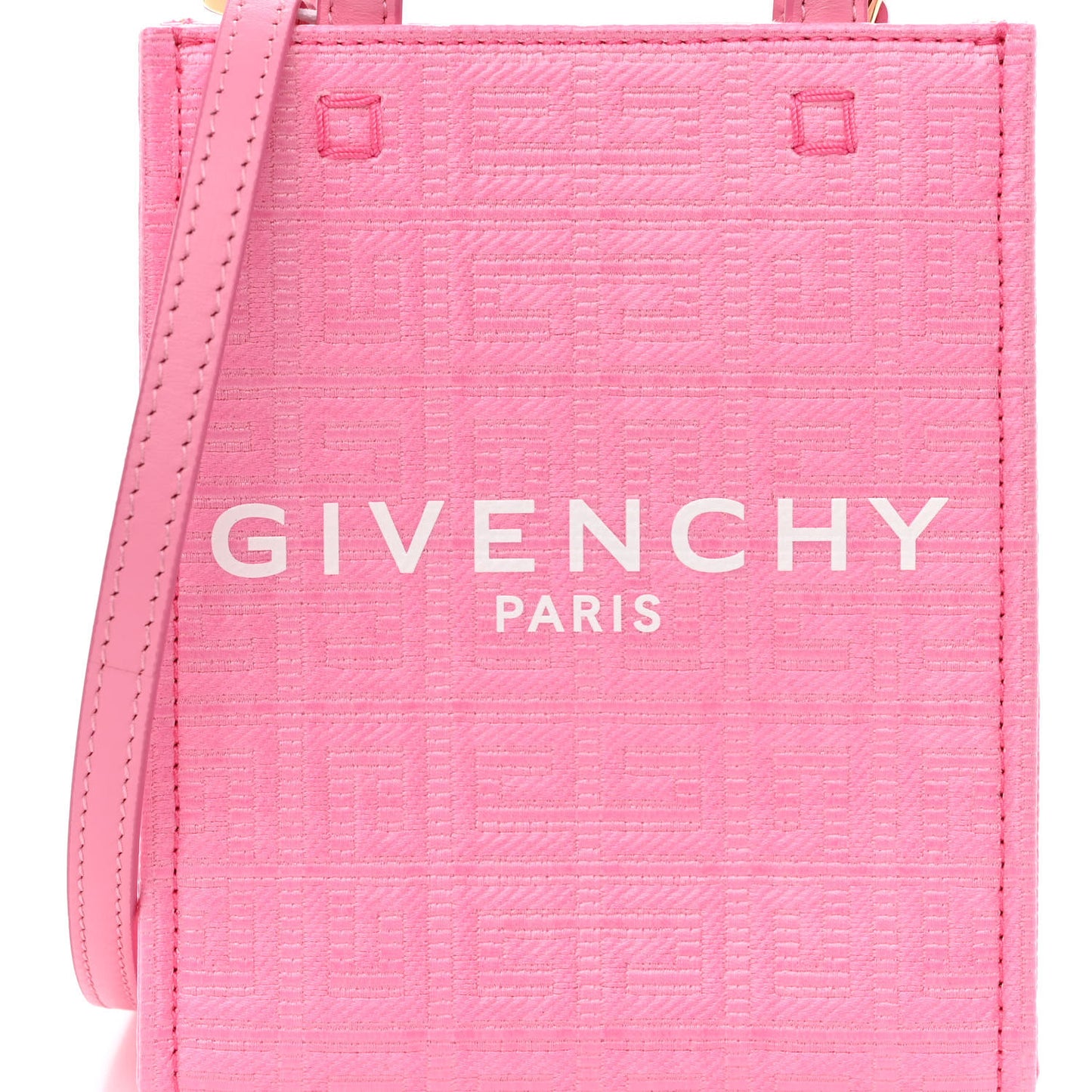 Coated Canvas Logo 4G Mini Tote Tote Pink