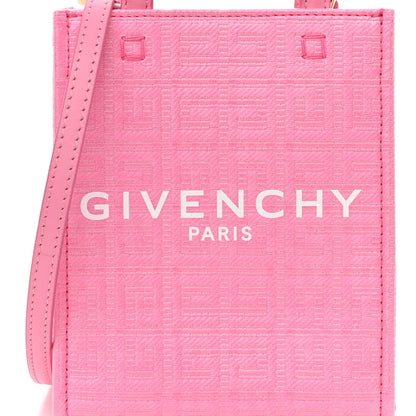 Givenchy Coated Canvas Logo 4G Mini Tote Tote Pink 7 of 9