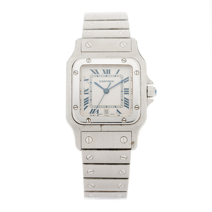 Cartier Stainless Steel 29mm Santos De Cartier Galbee Quartz Watch 1 of 5