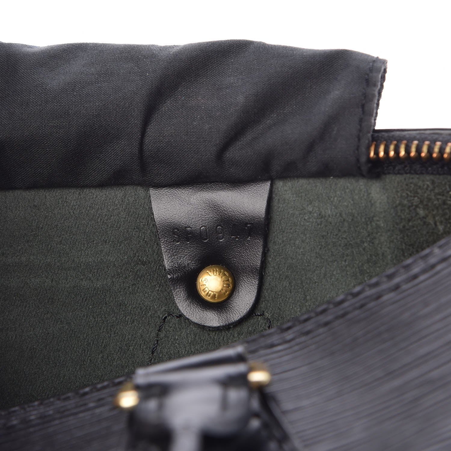 Louis Vuitton Epi Speedy 25 Black 7 of 7