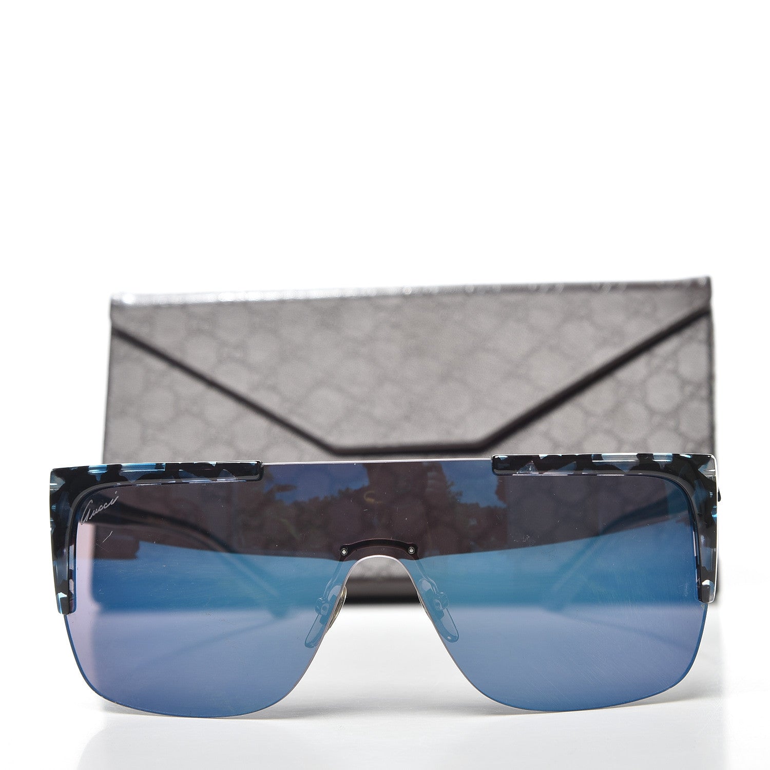 Gucci Acetate Mask Sunglasses GG3752/S Black 9 of 9