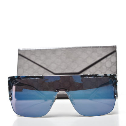 Gucci Acetate Mask Sunglasses GG3752/S Black 9 of 9