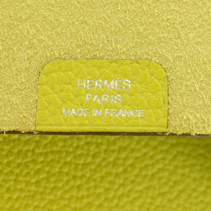 Hermes Togo Ulysse MM Notebook Cover Lime 4 of 6