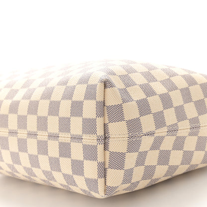 Louis Vuitton Damier Azur Graceful PM Rose Ballerine 9 of 11