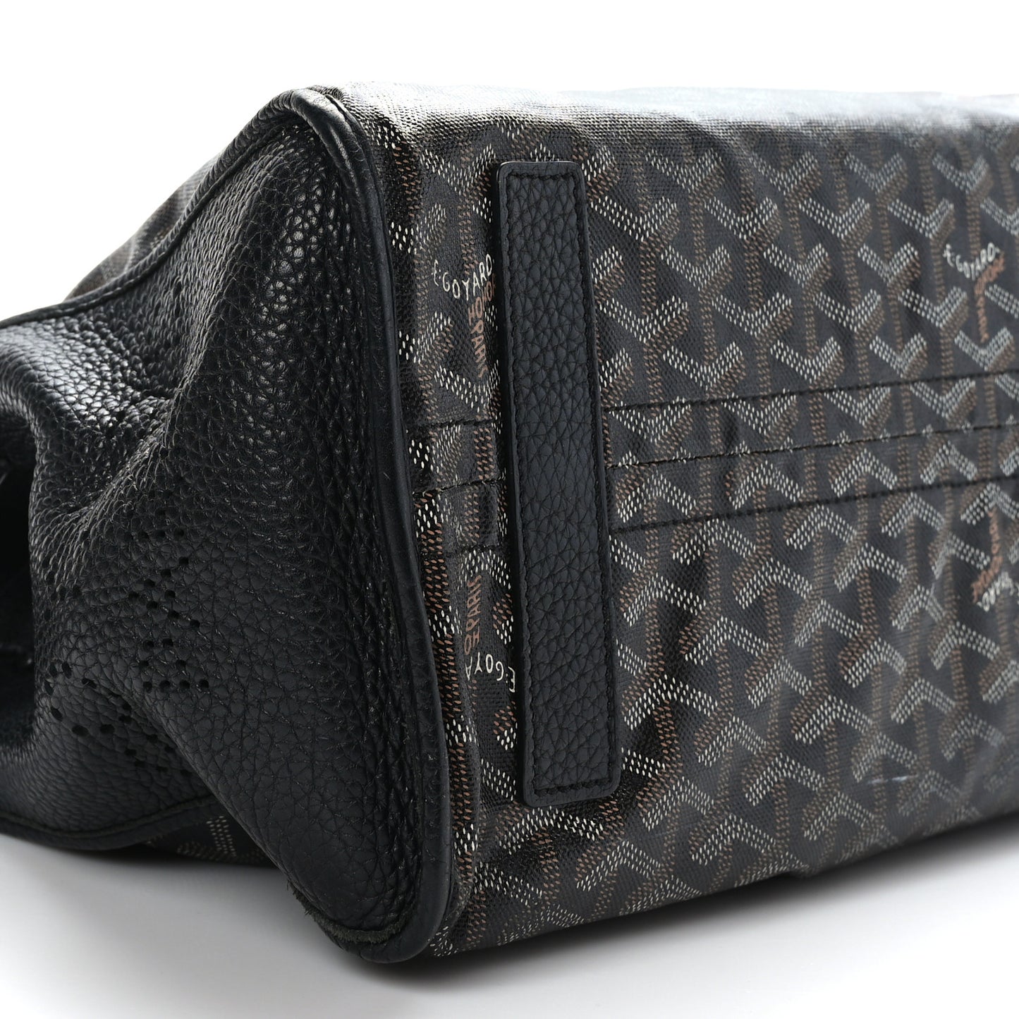 Goyardine Sac Hardy Pet Carrier PM Black