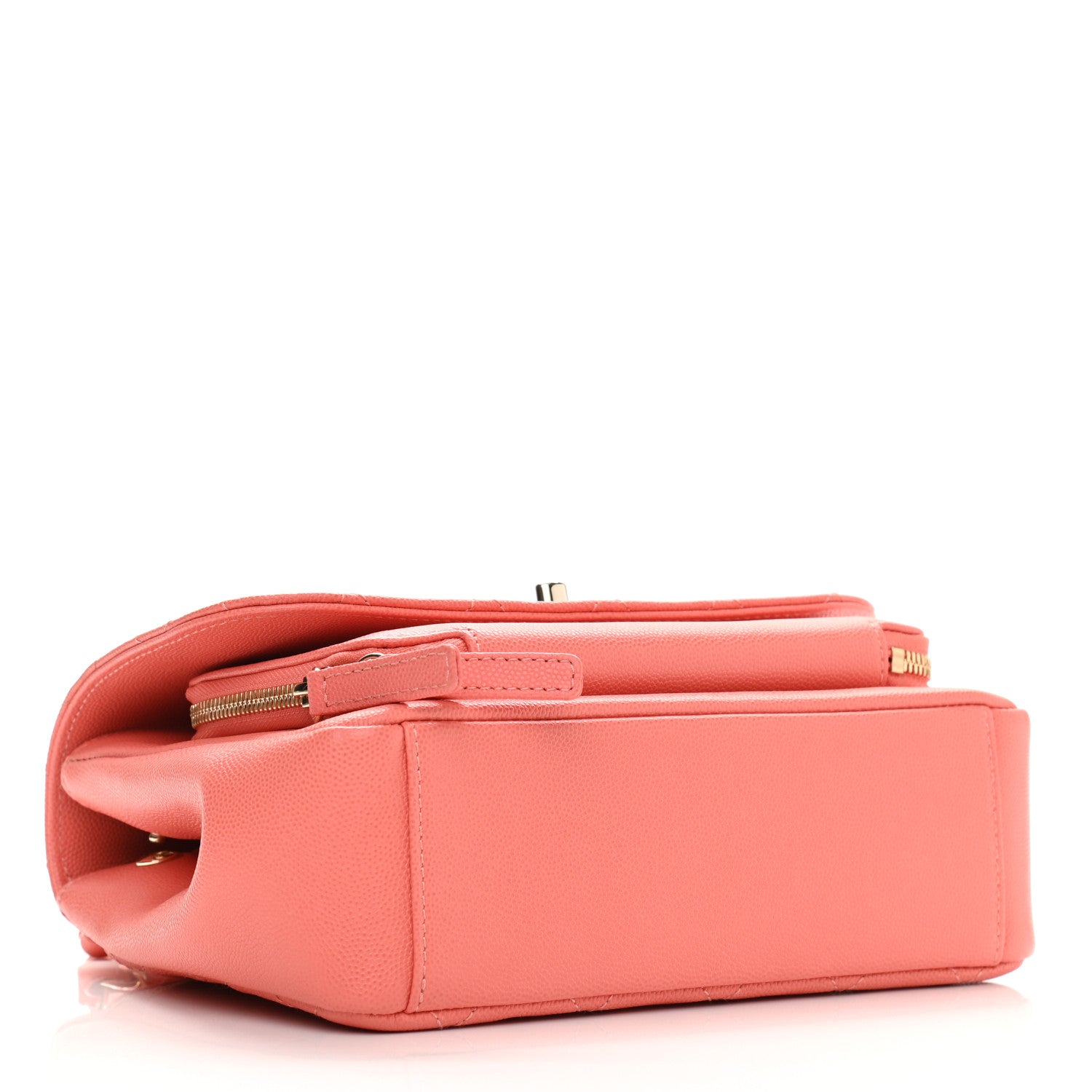 Chanel Caviar Quilted Medium Business Affinity Flap Coral 4 of 10