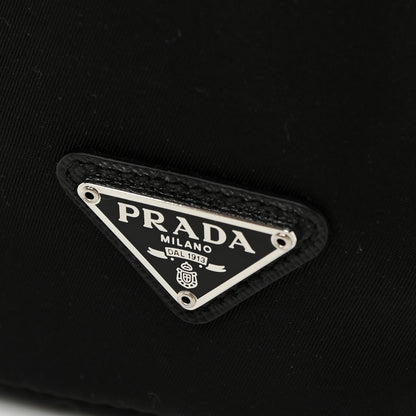 Prada Saffiano Tessuto Nylon Vela Bucket Wristlet Black 10 of 10