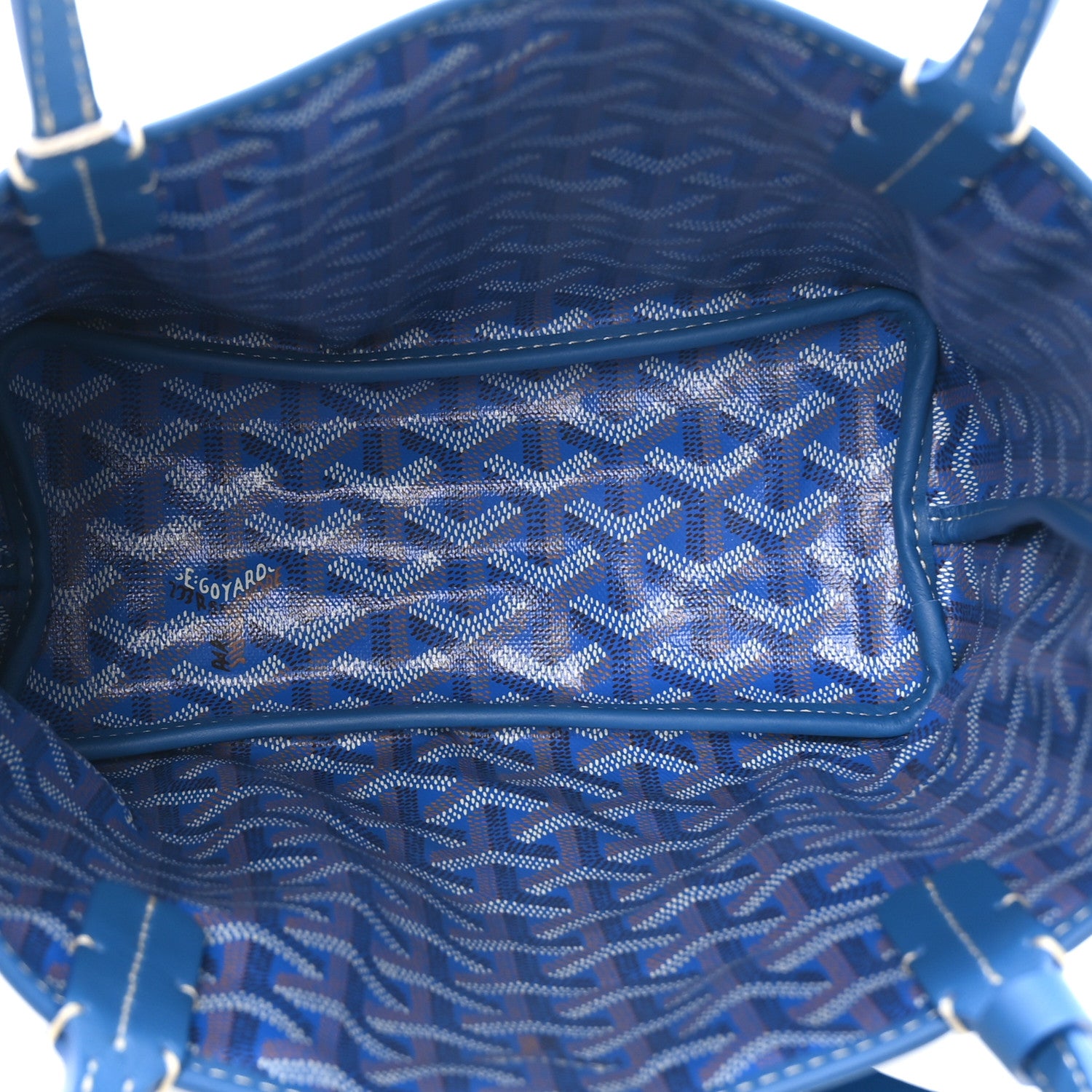 Goyard Goyardine Reversible Mini Anjou Sky Blue Sky Blue 10 of 18