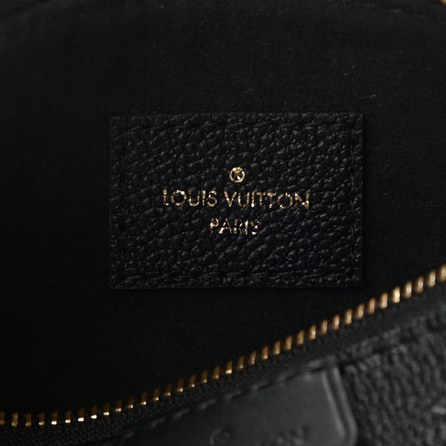 Louis Vuitton Empreinte Monogram Giant Multi Pochette Accessories Black 7 of 8
