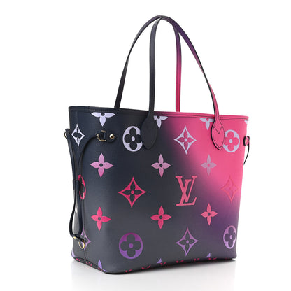 Louis Vuitton Monogram Giant Spring In The City Neverfull MM Midnight Fuchsia 3 of 10