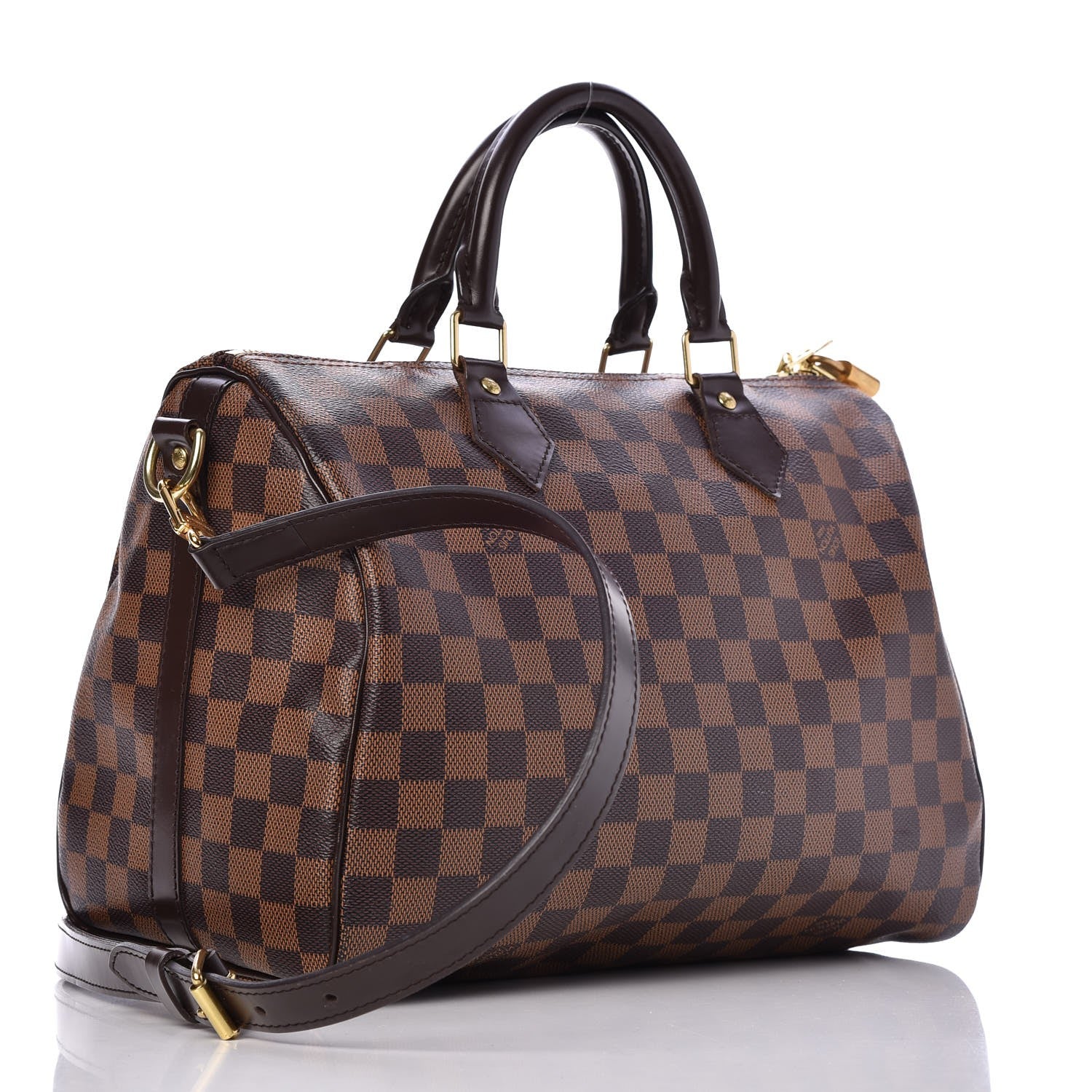 Louis Vuitton Damier Ebene Speedy Bandouliere 30 3 of 13