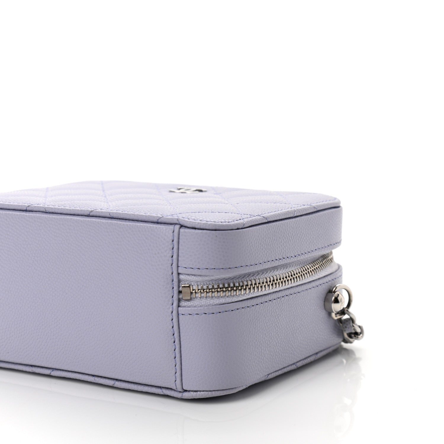 Chanel Caviar Quilted Camera Bag Light Purple 9 of 10