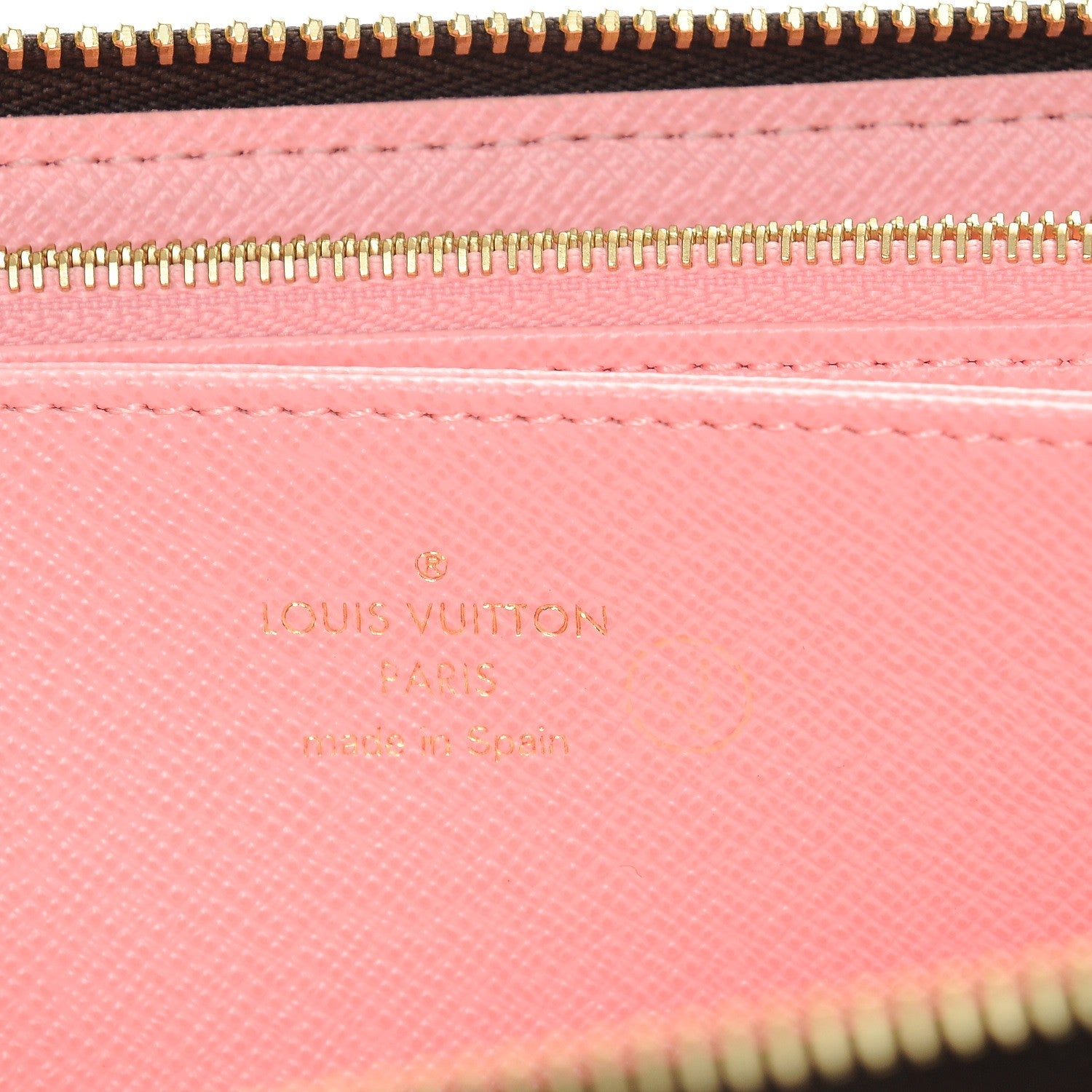 Louis Vuitton Monogram Jungle Dots Zippy Wallet Sugar Pink Poppy 6 of 7
